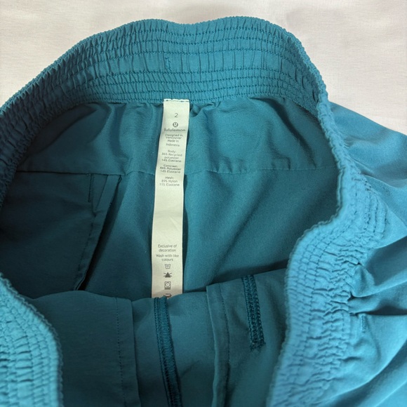lululemon athletica Teal Athletic Shorts - Picture 5 of 10